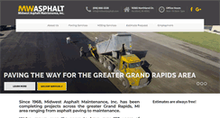 Desktop Screenshot of midwestasphalt.com