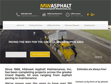 Tablet Screenshot of midwestasphalt.com